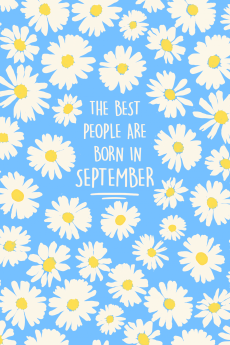 The best people are born in September