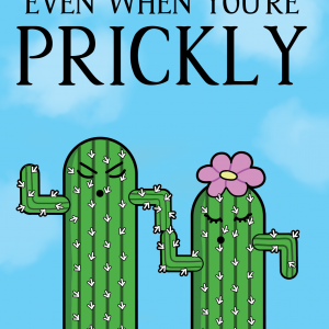 Prickly Cacti Pun Anniversary Card