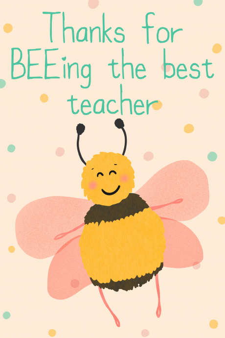 Best Teacher Bee