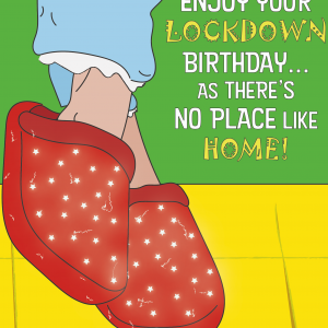 Wizard of Oz Lockdown Birthday Card