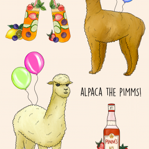 Alpaca the Pimms!