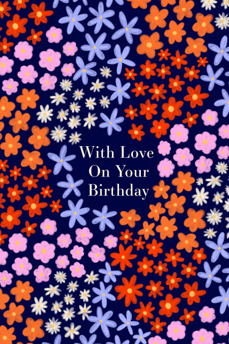 With Love birthday card
