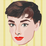 Audrey Hepburn Gorgeous Birthday Card