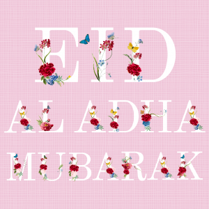 Floral Eid Al Adha Mubarak