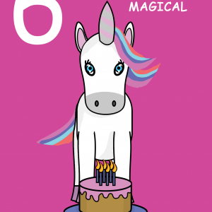 Magical Granddaughter 6th  Birthday Card