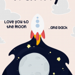 Moon and back