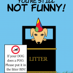 Dog Poo Joke Birthday Card