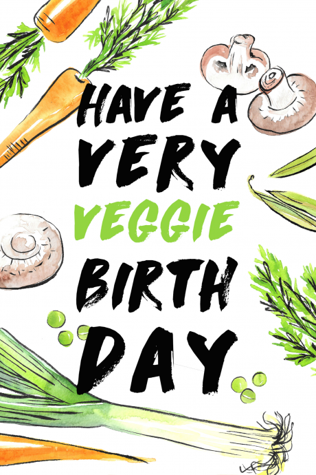Veggie Birthday