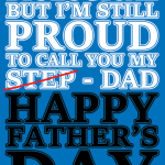 Step-Dad (Dad) Father's Day Card