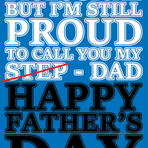 Step-Dad (Dad) Father's Day Card