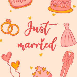 Just Married Doodles