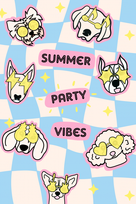 Summer Vibes Dogs Allowed