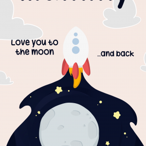 Moon and back Mummy