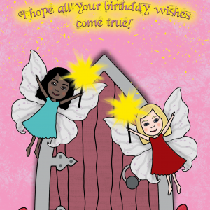 Daughter Fairy Wishes Birthday Card