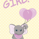 Congratulations On Your New Baby Girl Card