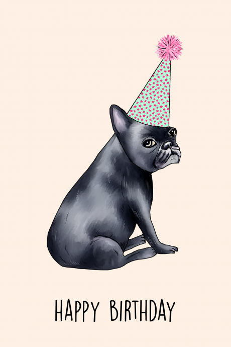 French Bulldog Birthday