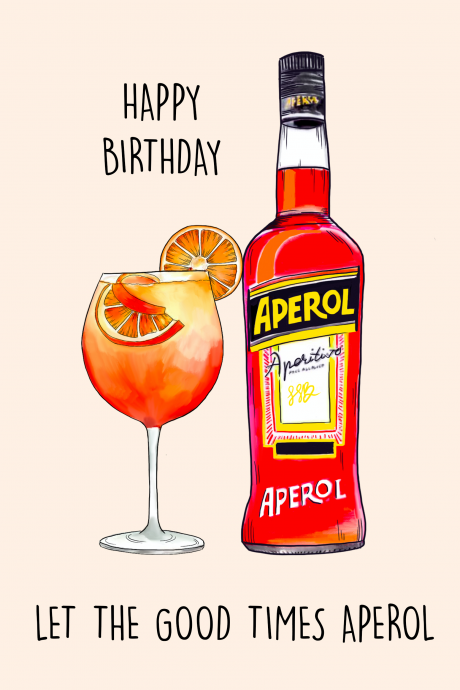 Let the good times Aperol