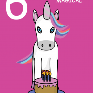 Magical Niece 6th  Birthday Card