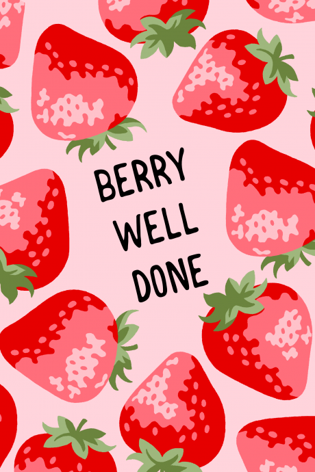 Berry Well Done Card