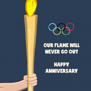 Olympic Flame Anniversary