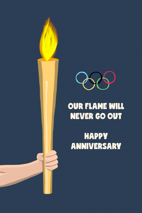 Olympic Flame Anniversary
