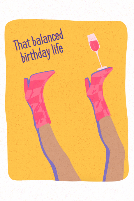 Balanced Birthday Life