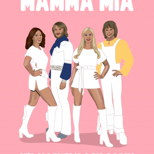 ABBA Mamma Mia Mother's Day Card
