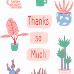 Thanks with Plants
