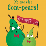 Funny Pears Father's Day Card