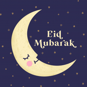 Eid Mubarak Moon
