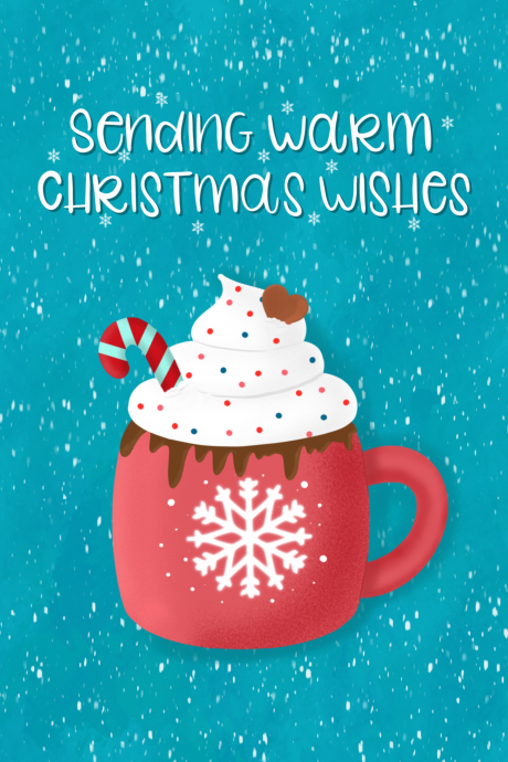 Sending warm Christmas wishes