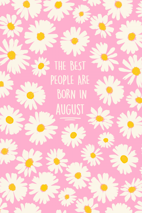 The best people are born in August