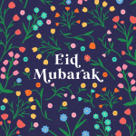 Floral Eid Card