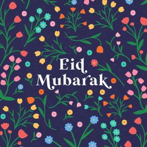 Floral Eid Card