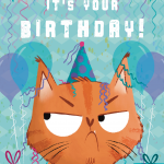 Smile it's your Birthday! Grumpy Cat Birthday Card