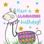 Have a llamazing birthday!