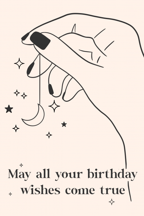 Birthday Wish Amongst the Stars