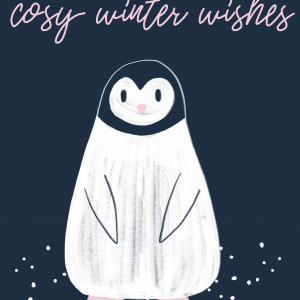 Cosy Winter Wishes - Penguin