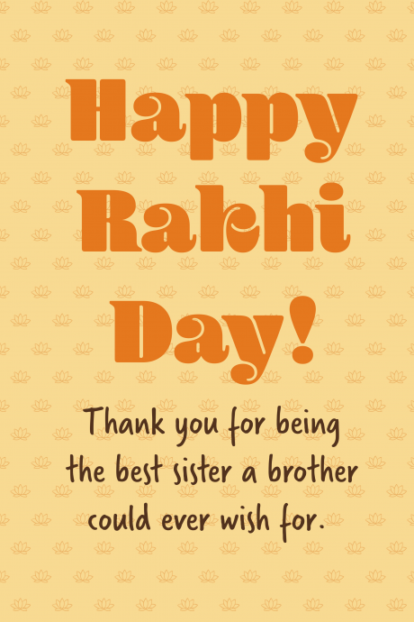 Happy Rakhi Day Sister