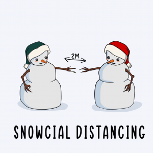 Snowcial Distancing