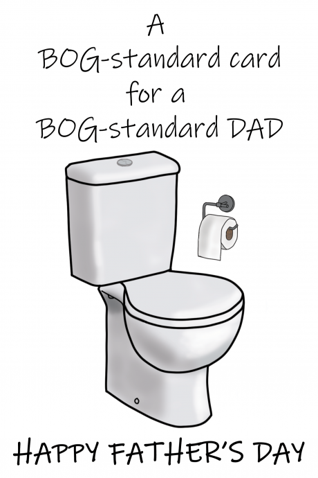 BOG-Standard Dad Joke Father's Day Card