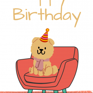 Happy Birthday - Dog