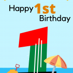 Happy 1st Birthday - Born in the UAE