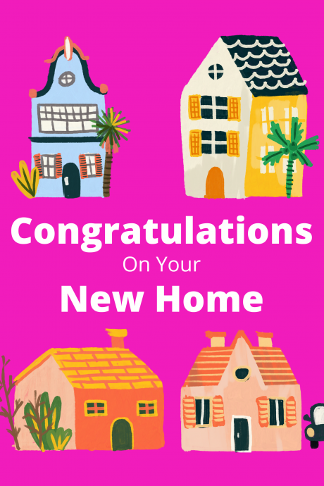 Congratulations - New Home