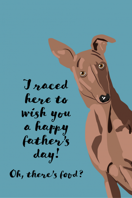 Father's Day Greyhound