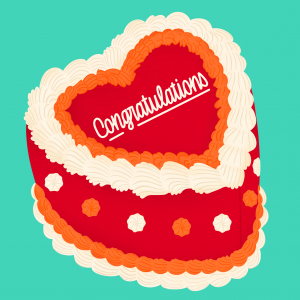 Congratulations Cake Card