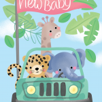 New Baby Jungle Jeep animals