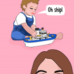 Oh Ship! Mother's Day Card
