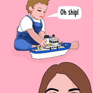 Oh Ship! Mother's Day Card