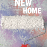 Happy New Home Paint Splatter
